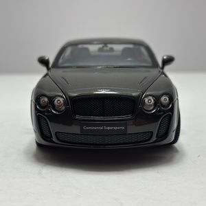 welly 1:24 2012 Bentley Continental GT Supersport  Dark Gray  Diecast